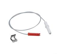 NEIQIUWING For Sabaf Built-in Gas Stove Igniter Needle Electronic Pulse Spark Electrode Replacement Part Long Lasting Plastic Metal Construction White(400mm)