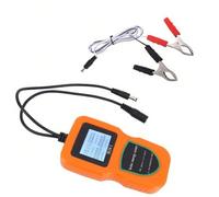 NEIQIUWING For Solar Panel Tester Multimeter with LCD Display, 0-20A, 12-50V, for MPPT Test, Over Current and Over Temperature Protection, Durable ABS Housing, Orange