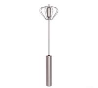 NEIQIUWING Hand-Operated Whisk Mixer for Kitchen Baking Egg Cream Robust Rotary Mixer with Comfort Handle Efficient Beating of Dough and Sauces