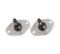 NEIQIUWING Heater Limit Switch 2 Pack for Carrier, Bryant and Payne - L250 Flame Roll Out Metal Guard with Manual Reset, Easy Installation for HVAC Systems