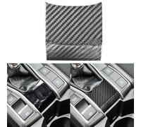 NEIQIUWING Latest Dry Carbon Center Console Shift Lever Cover for Honda Civic 10th Generation - Direct Replacement - Car Accessories