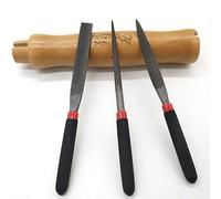 NEIQIUWING Mini Steel File for Stone, Glass, Metal and Ceramic Processing Flat 118mm Shank Diameter 5mm