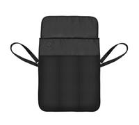 NEIQIUWING Nylon Drumstick Carry Bag, Drum Accessories Organiser, 28 x 21 x 3.5 cm, Spacious Storage Bag for Musicians, Black