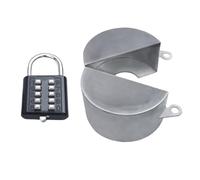 NEIQIUWING Outdoor Tap Lock, Hose Connection Lock (Password Lock), Metal Tap Lock