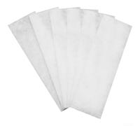 NEIQIUWING Pack of 6 Washing Machine Filters Cotton Cut to Size Double Layer for Many Models (3.7 x 12 cm)