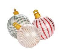 NEIQIUWING Pastel Shatterproof Christmas Tree Decoration Set - Colourful Tree Decoration