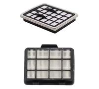 NEIQIUWING Replacement Filter for Eureka NF and Apollo Vacuum Cleaners Bagless Canister Vacuum Cleaners 2 Piece Plastic + Filter Paper