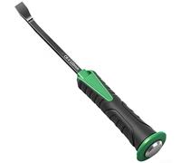 NEIQIUWING Robust crowbar with 30° curved head, made of chrome vanadium alloy, non-slip coating on the handle, black finish surface for professional disassembly tasks (A)