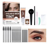 NEIQIUWING Semi-Permanent Eyebrow Tint Kit Waterproof 3 Colours