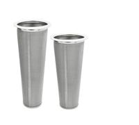 NEIQIUWING Stainless Steel Coffee Filter Cold Brew Reusable Fine Mesh Filter for Coffee Tea 8×21.8×15cm