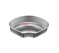 NEIQIUWING Steamer Insert Fan Shape Stackable Multi-Layer for Rice Vegetables Eggs Rice Cooker Silver 15.5 x 8 x 4 cm (3 Pieces)