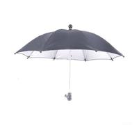 NEIQIUWING Umbrella for Camera with Hot Shoe Mount, Heavy Duty Rain and Sun Protection for SLR Cameras, 26/50 cm Diameter (25 cm)