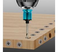 NEIQIUWING Woodworking Quick Release Adapter 38mm Hex to 14mm Drill Bit with Interchangeable