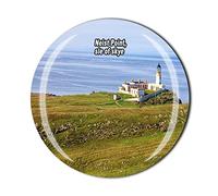 Neist Point Isle of Skye Scotland UK Fridge Magnet Crystal Tourist Souvenir Gift Collection Refrigerator Magnetic Sticker