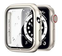 Neitra Waterproof Case Compatible for Apple Watch Screen Protector Series 6/5/4 SE 3/2/1 44mm, Hard Bumper with Tempered Glass for iWatch Cover 44 mm