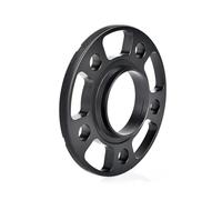 Neixlyi car wheel spacers For Mercedes for Benz C-Class Black 5x112 CB 66.6mm Wheel Spacers Rims Hub Adapters Forged Aluminum Alloy 2 Pieces(Black 12mm 2PCS)