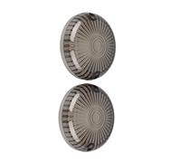 Neixlyi motorcycle turn signals 2 for pcs Plastic Motorcycle Turn Indicator for Signal Light Lens Cover Amber/Smoke/White For Yamaha V-For Star 1100 650 For Royal For V-Max(Smoke)