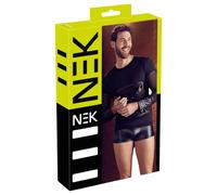 NEK - Cross-Strap Long Sleeve Men's Top (Black) - M