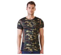 NEK - Men's Camo T-Shirt (Green-Brown) - 2XL