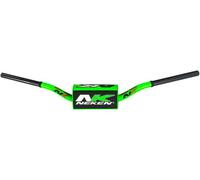 Neken Radical Design Fat Bar Handlebars - 110mm Rise - Green/ Black