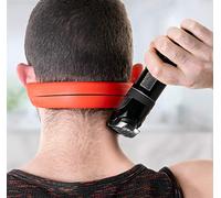 Nekmate Neckline Shaving Template and Hair Trimming Guide | Barber Style DIY Hands-Free Cut, Trim, and Shave Use for Straight Lines