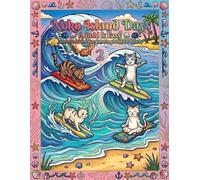Neko Island Days Vol. 2: A Bold & Easy Japanese Island Cat Coloring Book for Adults