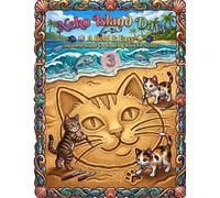 Neko Island Days Vol. 3: A Bold & Easy Japanese Island Cat Coloring Book for Adults