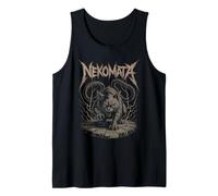 Nekomata Demon Cat with Electric Power Japanese Horror Tank Top