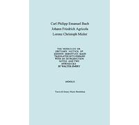 Nekrolog or Obituary Notice of Johann Sebastian Bach. Translated with an Introduction, Notes and Two Appendices by Walter Emery. (Facsimile of Autograph Translator's Manuscript).