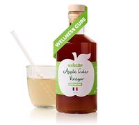 Nektar | Apple cider vinegar with mother | Unfiltered, unpasteurized, organic | Helps weight loss | Regulates blood sugar | Improves digestion | Handmade in Normandy