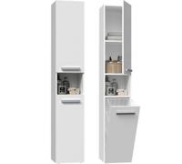 Nel Iii Bathroom Cabinet White