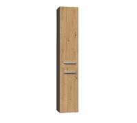 Nel Iv Bathroom Cabinet Antracite Artisan Oak