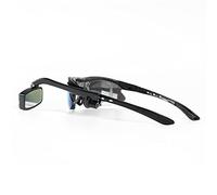 NELboNs Bike Goggles Rearview Mirror 360 Degree Adjustable Lightweight Wide Angle Rotatable Glasses Bike Mirror 1 Piece(Not Included Glasses,Self-Provided Glue)
