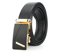 Nelbons Men's Belt,Ratchet Belt for Men with Slide Buckle,Trim to Fit width 3.5cm