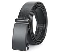 Nelbons Men's Belt,Ratchet Belt for Men with Slide Buckle,Trim to Fit width 3.5cm