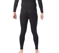 NELIS HOME Thermal Underwear Mens - Breathable and Fleece Heated Clothing, with Quick-Dry, Long Sleeve and Long Johns for Any Outdoor Works During Cold Winter Days (Black-Trousers, X-Large)