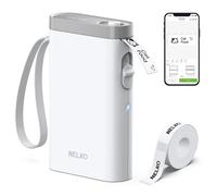 Nelko Label Maker Machine with Tape, P21 Portable Bluetooth Label
