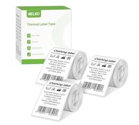Nelko PM220 Thermal Labels, 2'' x 3.15'' (50x80mm) Waterproof Multi-Purpose Sticker Tape, 3 Roll of 100 White Self-Adhesive Thermal Paper