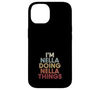 Nella Name Nella Personalized Name First Given Case for iPhone 14