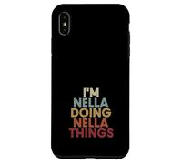 Nella Name Nella Personalized Name First Given Case for iPhone XS Max