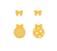 Nellie's Choice Christmas Cutting Die, Christmas Baubles, 4 Shape Dies, 3.6 x 4.3 cm, Card Making Supplies, Metal Craft Dies for Scrapbooking, DIY and Paper Crafts