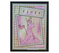 Nellie's Choice Cutting Die Set - Wedding - Cutting Die - from 1.4 x 3.5 cm to 4.3 x 9 cm - 5 Pieces - Cutting Die - for Card Crafts - Craft Accessories for Scrapbooking - Scrapbook Accessories