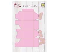 Nellie's Choice Cutting Dies Set-Butterfly Box-2 Pcs of 1.8 x 1.8 x 2.4-Card Making Supplies-for Scrapbooking and Paper Crafts, Multiple Colors, 4,5 x 4,5 x 6 cm