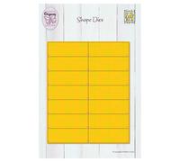 Nellie's Choice Folding Die - 3D Origami Pattern Cutting Die - 18,7 x 15,1 cm - Card Making Supplies - Metal Craft Dies for Scrapbooking, DIY and Paper Crafts