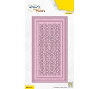 Nellie's Choice Nesting Dies, Rectangle Multi Frame Dies, 7.8 x 14.6 cm, 3 Cutting Dies, Card Making Supplies, Metal Craft Dies for Scrapbooking, DIY and Paper Crafts