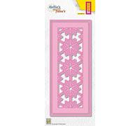 Nellie's Choice Nesting, Stars Multi Frame, 8.5 x 20.5 cm, 2 Cutting, Card Making Supplies, Metal Dies for Scrapbooking, DIY and Paper Crafts, Pink, 85x205mm