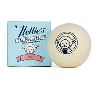 Nellie's Scented Wool Dryerball - Rose Scented - Made with 100% Pure New Zealand Wool and Lasts Approximately 50 Drying Loads - Silent in Your Dryer!