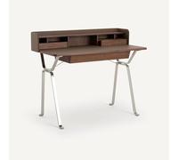 Nelsen Walnut Veneer Secretary Desk walnut