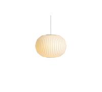 Nelson Angled Sphere Bubble Pendant Small Off-White