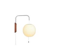 Nelson Ball Wall Lamp Small Off-White with Cord